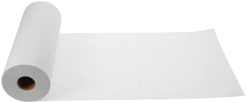 White Nonwoven Iron on Interfacing Roll for Sewing, 40 Yard
