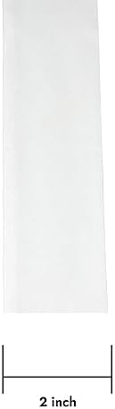 White Single Fold Bias Tape – 1 7/8 Inch x 2 1/2 Yards Binding Tape