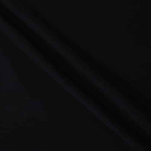 Mook Fabrics Micro Polar Fleece, Black Cut by The Yard