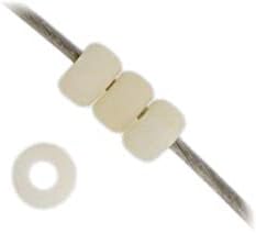 Miyuki Seed Bead 8/0 APX.22g - Cream Opaque Matte Japanese Glass Seed