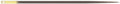 Clover 4971 Clover No.10 Needles Applique/Sharps, Black/Gold