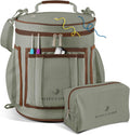 Hearth & Harbor Large Yarn Project Bag with Accessory Pouch