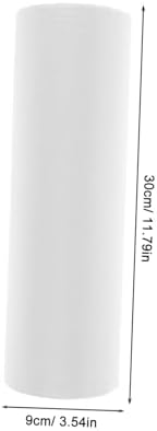 Iron on Fusible Interfacing for Sewing, White Polyester 30 Yard Roll