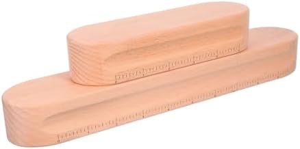 Tailors Tool 2Pcs Wood Seam Presser Seam Flattening Tool Wooden