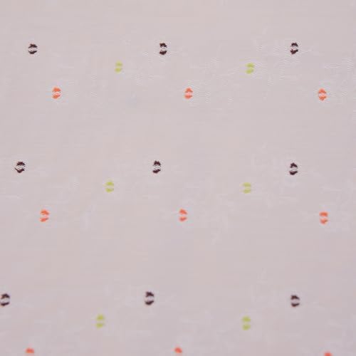 Jacquard Polka Dot Design Premium Cotton Fabric by The Yard, Japan