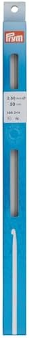Prym Tunisian Crochet Hook, Aluminium, Grey, 2.5 mm
