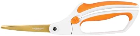 Fiskars Easy Action 8" Titanium Scissors - Stainless Steel Fabric and