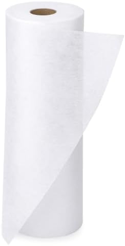 White Medium Weight Fusible Interfacing for Sewing 11.6" x 30 yd
