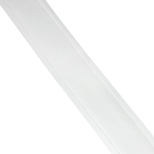 White Single Fold Bias Tape – 1 7/8 Inch x 2 1/2 Yards Binding Tape