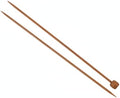 2mm Single Point Bamboo Knitting Needles, 14.2 Inch Straight Wood