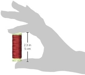 Gütermann Top Stitch Heavy Duty Thread 33 Yards-Cranberry