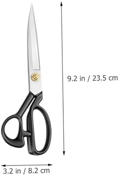2Pcs Professional Fabric Shears for Sewing, Manganese Steel Tailor