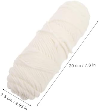 7 Rolls Cotton Yarn 8ply for Crochet Knitting DIY Projects
