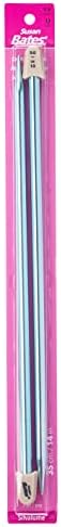 Susan Bates 11114-13 14-Inch Silvalume Single Point Knitting Needle