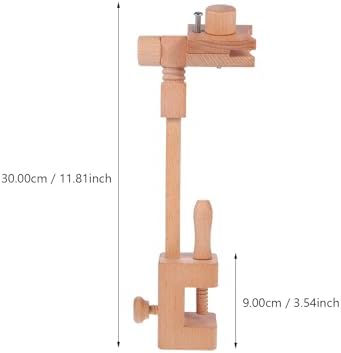 Wooden Embroidery Hoop Stand with 360 Degree Rotating Section