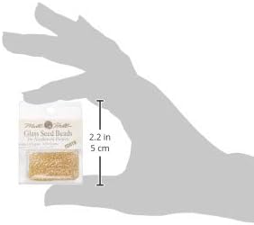 Mill Hill Glass Seed Beads, Crystal Honey
