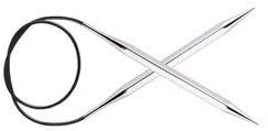 Knitter's Pride Nova Cubics Platina 32" Fixed Circular Knitting