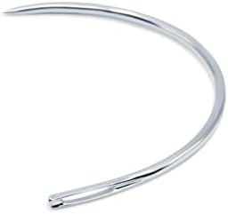 Dritz 3050 Quilter's Curved Hand Needles, 2-Inch & 2-1/2-Inch, Nickel