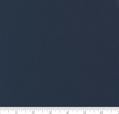 Bella Solids Navy Solid Fabric 9900-20 from Moda by the Yard