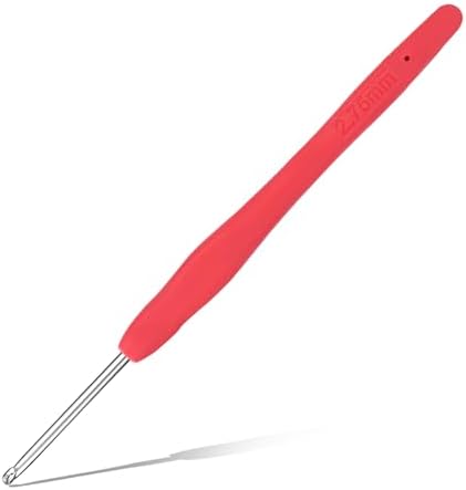 QMNNMA 2.75 mm Crochet Hook, Ergonomic Crochet Hooks, Crochet Needles