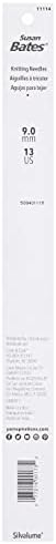 Susan Bates 11114-13 14-Inch Silvalume Single Point Knitting Needle