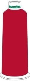Madeira Rayon Embroidery Thread 5500yd Cone RED Color: 1147