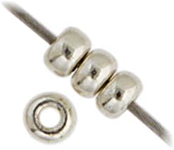 Miyuki Seed Bead 15/0 APX.22g - Silver Galvanized Japanese Glass Seed