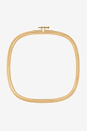 DMC Square Wooden Embroidery Hoop/Frame 10 inch / 25 cm
