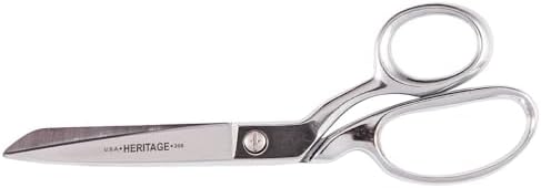 Klein Tools G208 Scissors, Made in USA, Bent Trimmer with Offset