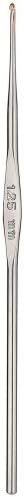 Addi Fine Steel Crochet Hook, Silver, 1.25 mm
