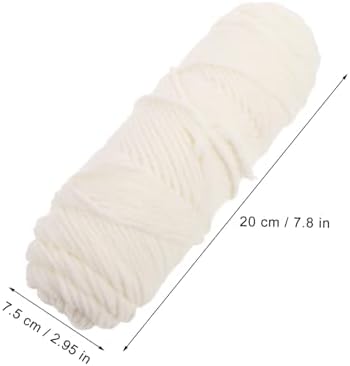 8 Ply Cotton Yarn Set for Knitting Crochet, 7 Rolls