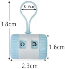 JuxLux Knitting Counter Universal Knitting Row Counter with Hanging