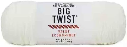 Big Twist Value Acrylic Yarn – 3-Pack Bundle