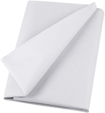 30" x 79" Lightweight Fusible Interfacing for Sewing Interfacing White