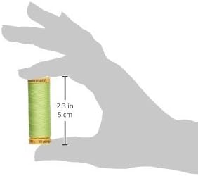 Gutermann 103C-8975 Natural Cotton Thread 110 Yards-Pastel Green