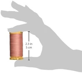 Natural Cotton Thread 273 Yards-Old Rose