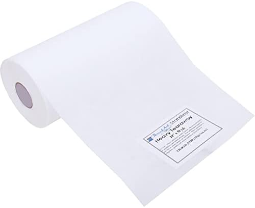 Threadart Tearaway Embroidery Stabilizer | Heavy Weight 10" x 50 yd