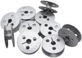 Cutex 10 Large Capacity Aluminum Bobbins Compatible with Juki