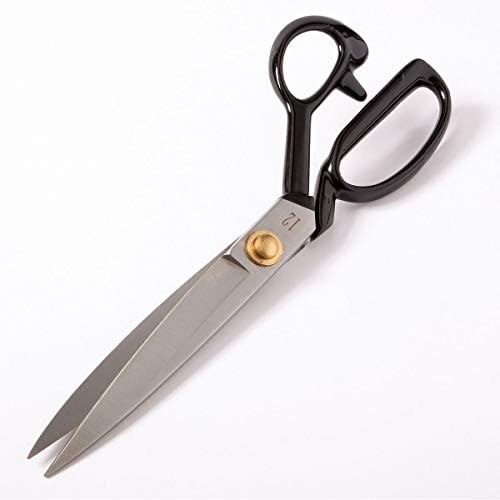Sullivans Tailor Scissors for Fabric, 12-inch length, Black