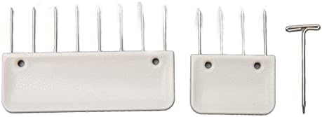 CLZothique Knit Blocking Comb Set, Knitting Blocking Pins Kit with 8
