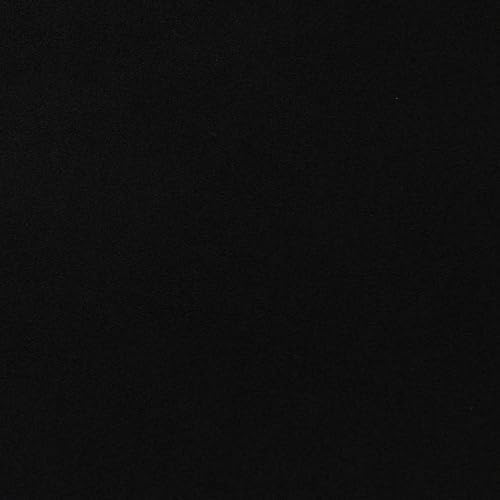 Mook Fabrics Solid Arctic Polar Fleece Black Cut by The Yard