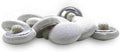 ButtonMode Organza Bridal Trim Buttons for Wedding Dress, Fabric