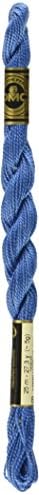 DMC 115 5-826 Pearl Cotton Thread, Medium Blue, Size 5