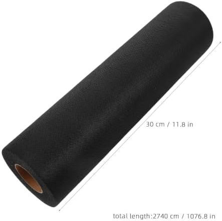 Black Fusible Interfacing for Sewing, 30 Yard 12 Inch Medium Weight