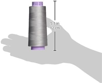 Mettler Silk-Finish Cotton Thread, 2000 yd/1829m, Ash