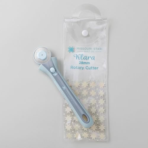 Missouri Star Rotary Cutter, 28mm Blade, Rolling Cutter Tool for Quilt