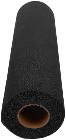 Fusible Interfacing Fabric 30 Yard Roll Black Medium Weight Non-Woven