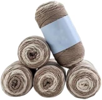 300G 3-Piece Rainbow Gradient Acrylic Yarn For Hand Knitting And