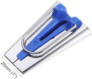 HARFINGTON Bias Tape Maker Kit 25mm Single and Double Fold Fabric Bias