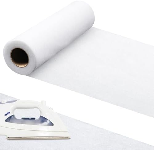 Double Sided Fusible Interfacing Web Iron on, Heavy Weight, 12in X